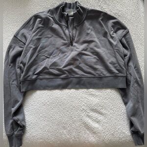 Gymshark Women's Cropped Quarter-Zip Sweatshirt